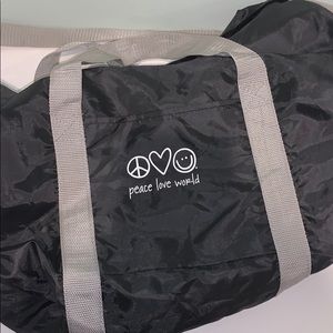 Peace Love World Duffle Bag
